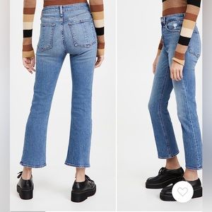 Rag & Bone Nina high rise ankle flare - size 29